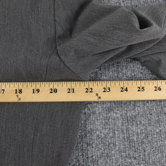 Djerf Avenue Blazer Women Small Forever Grey Two Button Oversized Academia Work - Picture 14 of 16